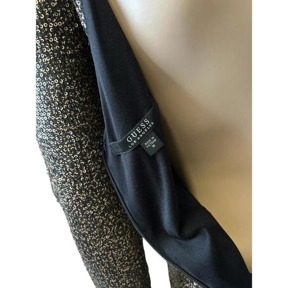 Glamorous Long Sleeve Sequined Dress - Picture 6 of 7